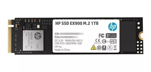 Unidad Ssd Externo Hp 1tb 1f5p4aa#abb P500 Usb 3.0/ Usb C Color Negro