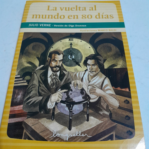 Libro,la Vuelta Al Mundo En 80 Días,julio Verne,longseller