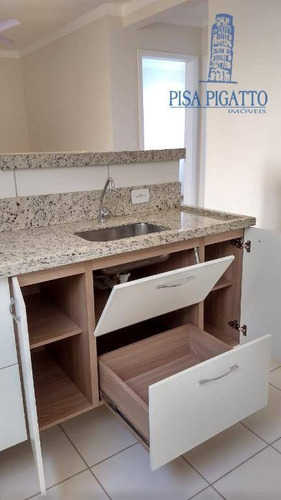 Apartamento À Venda, 49 M² Por R$ 210.000,00 - Vila Monte Alegre V - Paulínia/sp - Ap1021