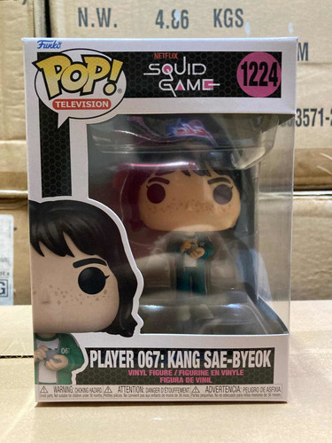 Player 067 Kang Sae-byeok 1224 Squid Game Funko Pop Netflix