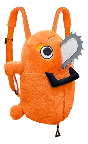 Mochila Escolar Pochita Chainsaw Man Kawai Anime Suave