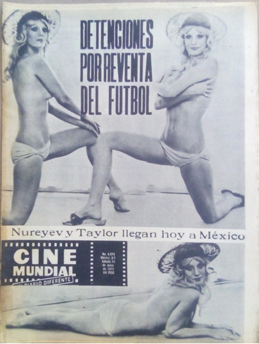 Cine Mundial. Fedra, Rudolf Nureyev. 1972.