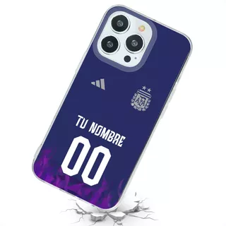 Funda Para iPhone Jersey Argentina Visita Personalizada