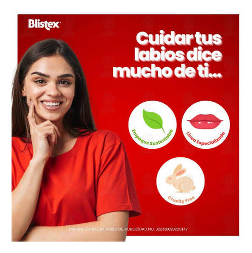 Blistex Crema Labial Fps 10 Empaque Con Tubo Con 6g