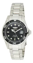 Comprar Invicta ® Pro Dirver Reloj De Mano Acero Inoxidable 38mm Ev Color De La Correa Plata Color Del Bisel Plata Color Del Fondo Negro