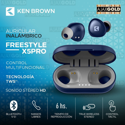 Imagen 4 de 9 de Auriculares Inalámbricos Bluetooth 5.1 Tactil In Ear Tws Hd