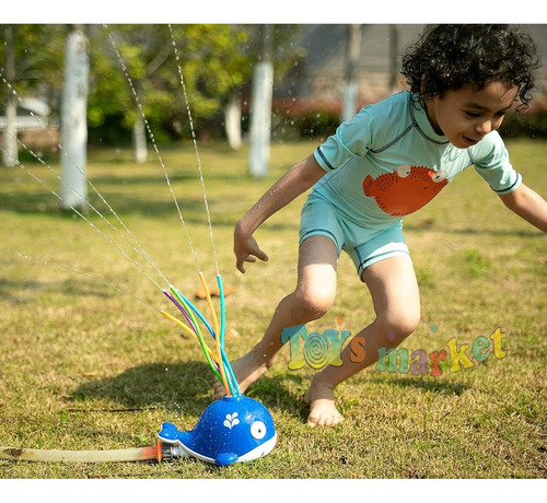 Rociador De Agua Infantil Manguera Magnific Splash Jardín