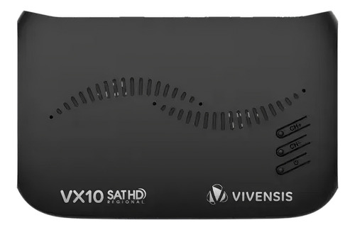 Kit de receptor multimedia digital Vivensis color negro