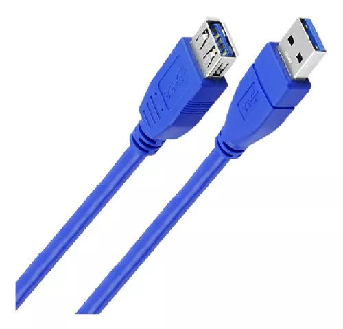 Cabo Extensor USB 2.0 3 metros (A macho / A fêmea)