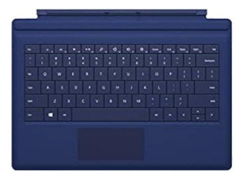 Microsoft Type Cover 3 Qwerty Uk Keyboard Azul Para Tableta