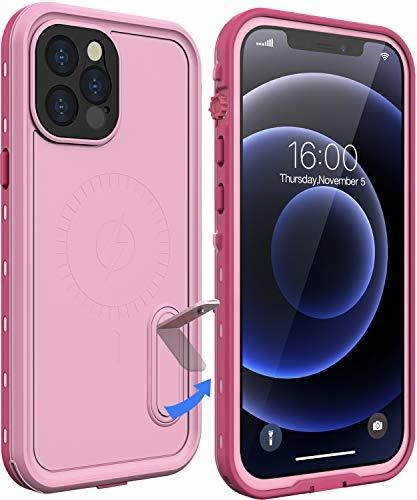 Impermeable Para iPhone 12 Pro Max 6.6 In Color Rosa