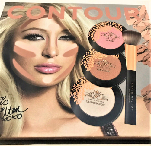 Paris Hilton Pro Contour + Kit De Luces Destacadas, Juego D.