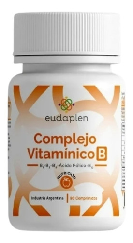 Vitamina B 1 + B 3 + B 6  Y B 12  Apto Vegano X 90 Tabletas