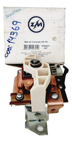 Relé De Comando/ Automático Partida P/ 821b 120c Zm 901 24v