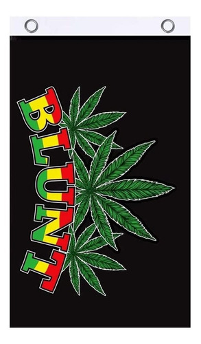 Bandera Blunt  Pot Leaf/marihuana  90 X 150 Cm