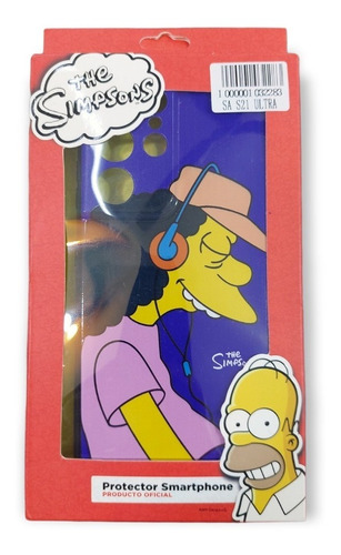 Carcasa Samsung Galaxy S21 Ultra Diseño Oficial Los Simpsons