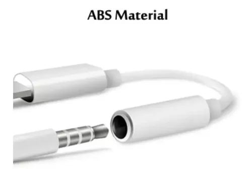 Adaptador iPhone Lightning 3.5mm Auxiliar Audifonos Calidad