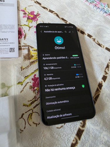 Samsung Galaxy A55 5g Dual Sim 128 Gb Azul-escuro 8 Gb Ram Azul-escuro (Usado)