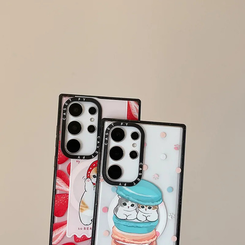Funda Magnética Dessert Master Cat Para Samsung S24 Plus