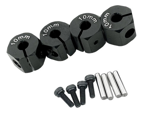 Juego De 4 Piezas De Repuesto Para Bujes De 10 Mm Negro