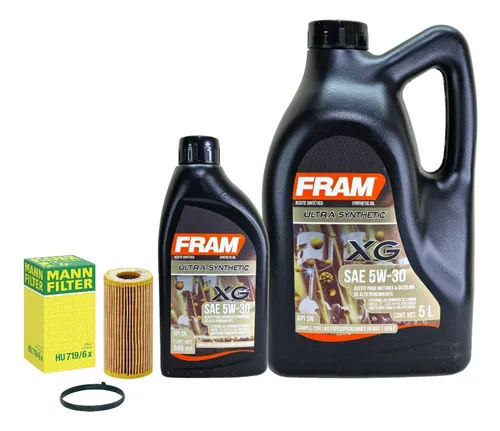 comprar Aceite Motor 5w30 Sintetico Fram 6l + Filtro Aceite Vw 2.5