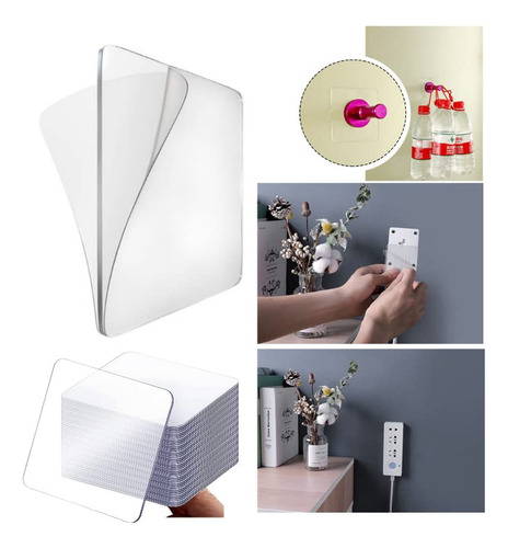 Cinta Adhesiva Doble Cara Impermeable 10 Unidades 3 Pulgadas