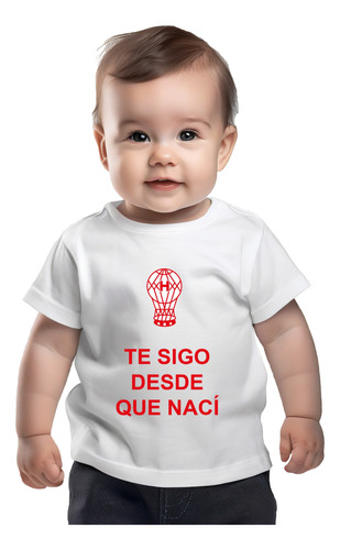 Remera Bebé Recién Nacido El Regalo Perfecto Huracán