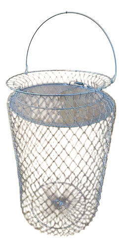 Sambura De Arame Com Tampa Malha 15 No05 Armadilha Covo Prateado