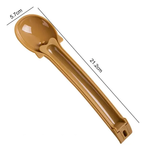 Cuchara Dispensadora Para Churu Y Alimento De Gatos Verde