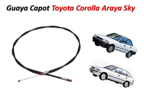 Guaya Capot Toyota Corolla Araya Sky