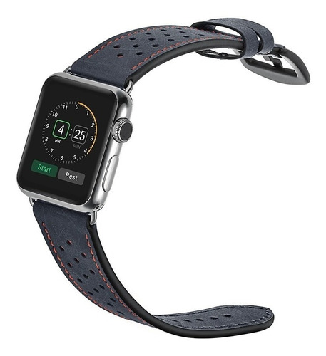 Correa Para Apple Watch Band Series Ultra 8 7 6 5 Se,de Piel