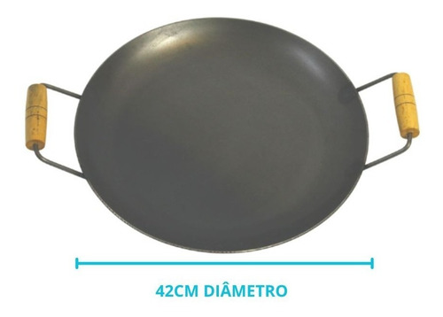 Disco Picanheira Aço Carbono 42cm Disco Arado Macarrão Chapa