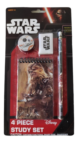 Kit Escolar De Star Wars Útiles Escolares
