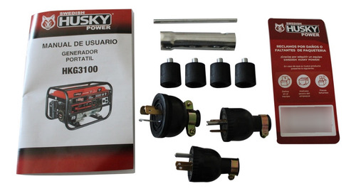 Generador Portátil A Gasolina Swedish Husky Power 2.8-3 Kw