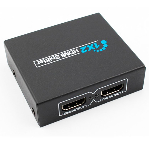 Splitter Hdmi 2 Saídas 3d 1080p Full Hd Versão 1.4 Sinal