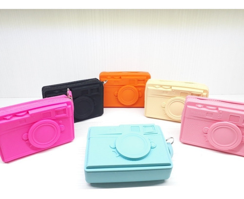 Monedero Silicona Camara De Fotos Reflex Regalo Original
