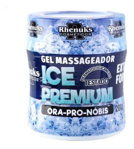 Gel Massageador Ice Premium Extra Forte Com Ora-pro-nóbis