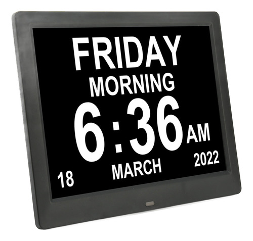 Reloj De Calendario Digital Para Personas Mayores De 8.7 Pul