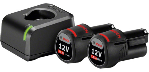 Kit Bosch De 2 Baterias Gba 12v 2.0ah + Cargador Gal 12v-20
