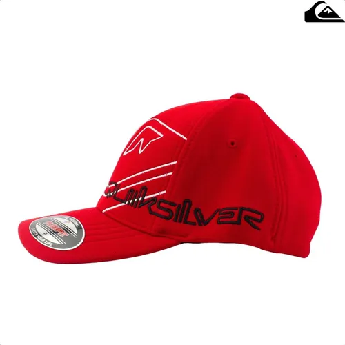 Boné Quiksilver Flexfit Emb Side Omni P Juvenil Letreiro Boné Quiksilver Flexfit Emb Side Omni P Juvenil Letreiro