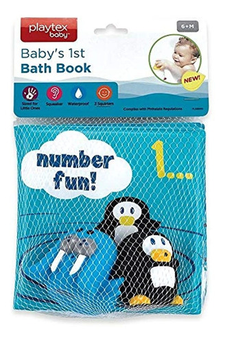 Libro Pinguino De Baño Para Bebe Playtex