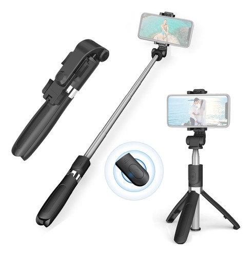 Barra Compatible Con Selfie Stick Control Con Bastón De 6 Se