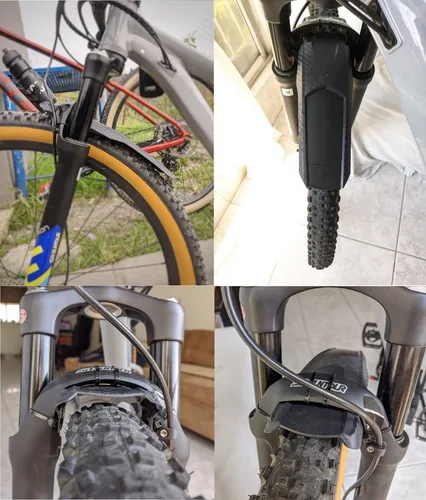 Juego Guardabarros Bicicleta Mtb Compactos Ultraresistentes