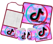 Comprar Kit Set De Jardin Infante Personalizado Sublimado Con Taza