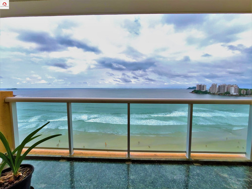 Imagem 4 de 23 de Guarujá-praia Das Pitangueiras - Frente Total Para O Mar - 4 Dormitórios - 02 Vagas - Ap05807 - 69314924