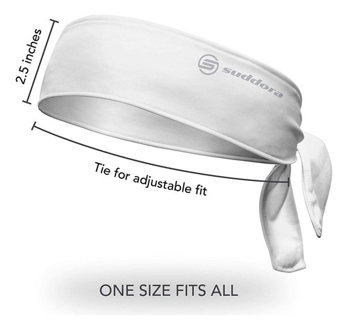 Suddora Nasa Tie Headband - Diadema Estilo Ninja Para Entren