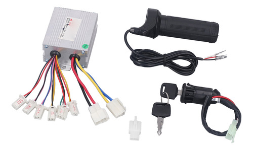 Kit De Controlador De 24 V Y 500 W Con Acelerador Twist Grip