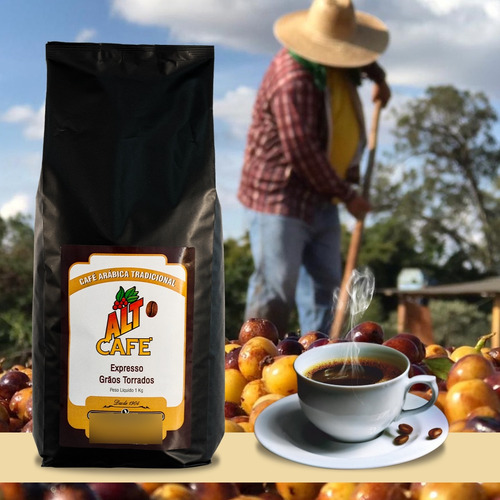 Café Espresso Alt - Torrado Em Grãos - 1kg