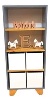 Comprar Organizador Infantil Con 4 Cubos, Juguetero, Biblioteca 