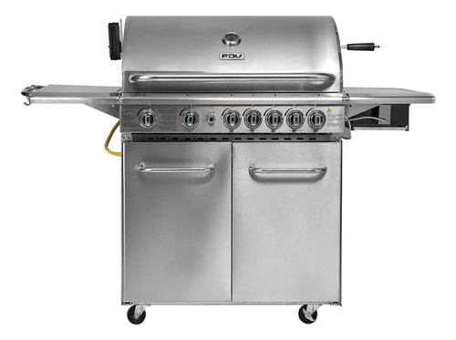 Parrilla A Gas Licuado Fdv Smart 7 Quemadores